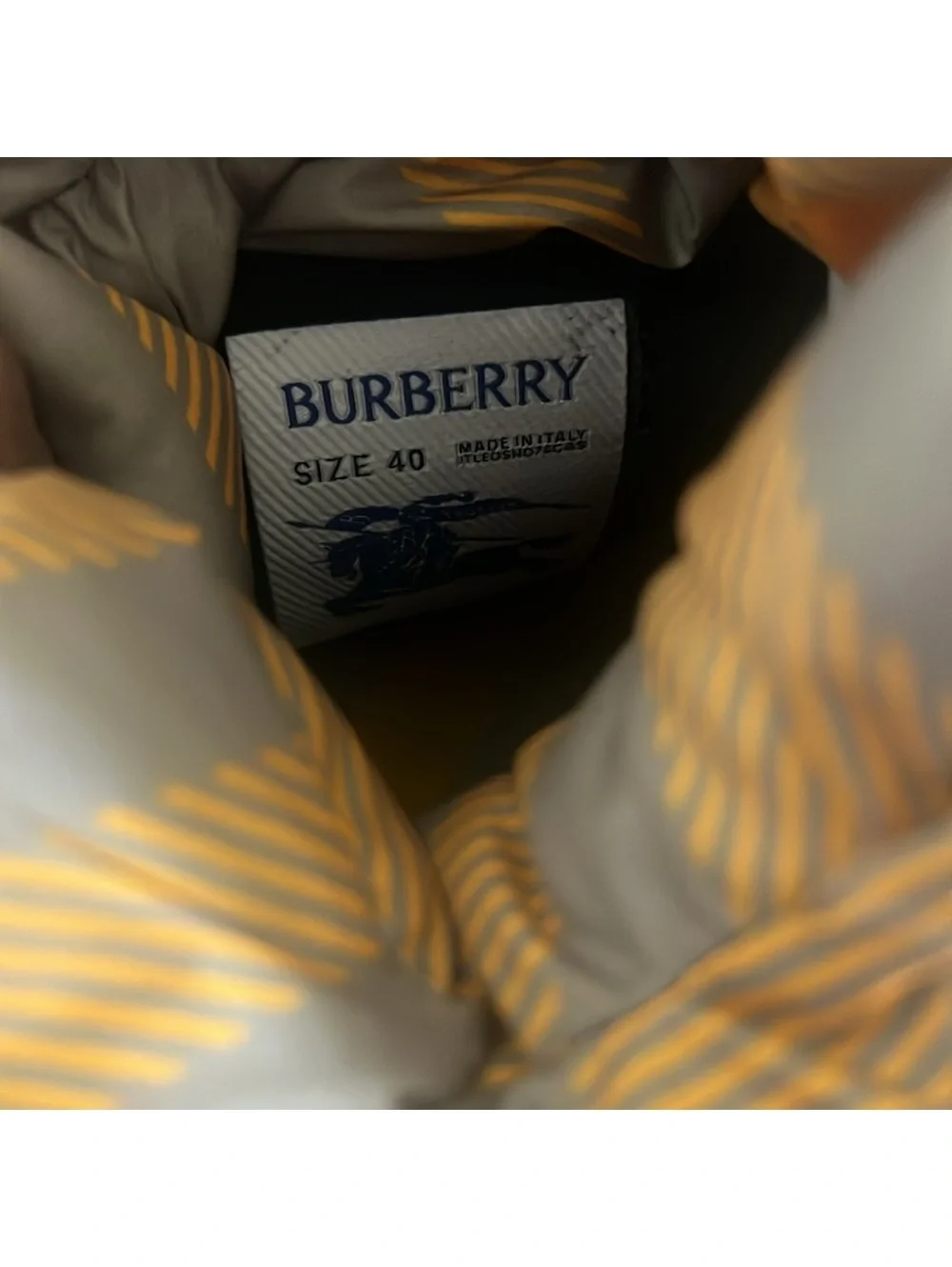 Burberry Check Pillow Padded Snow Boots, Size 40, NEW in Box with DustBag